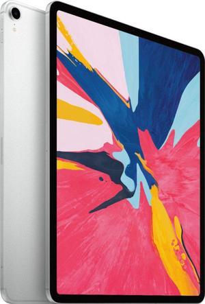 Apple - 12.9-Inch iPad Pro (Latest Model) with Wi-Fi + Cellular - 64GB - Silver (3RD GENERATION)
