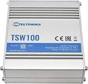 Teltonika TSW100000010 TSW100 POE Switch New Sealed