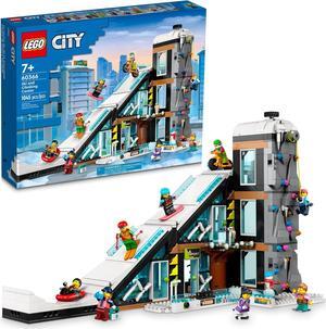 LEGO City Ski and Climbing Center Building Toy Set 60366