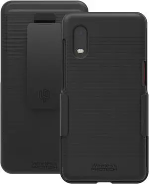 Wireless ProTech Slim Protective Hard Shell Case and Holster Combo for Samsung Galaxy XCover Pro SM-G715