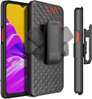 Samsung Galaxy XCover6 Pro 5G Slim Line Case with Kickstand and Belt Clip Holster Combo Includes Screen Protector by Wireless ProTech
