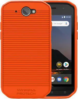 CAT S48C Case Flex Skin TPU Slim Line Drop Protection Case for Caterpillar CAT S48C phone by Wireless ProTECH