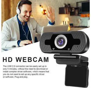 HD Webcam 1080P with Microphone, PC Laptop Desktop USB Webcams, Pro Streaming Computer Camera for Video Calling, Recording, Conferencing, Gaming, 110-Degree Widescreen Web Camera with Rotatable Clip HD Webcam 1080P with Microphone, PC Laptop Desktop USB Webcams, Pro Streaming Computer Camera for Video Calling, Recording, Conferencing, Gaming, 110-Degree Widescreen Web Camera with Rotatable Clip