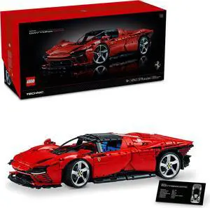 LEGO Technic Ferrari Daytona SP3 42143, Race Car Model Building Kit, 1:8 Scale Advanced Collectible Set for Adults, Ultimate Cars Concept Series, Great for Car Lovers