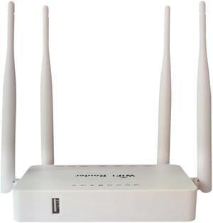 WiFi Router 300Mbps WiFi Router with 1 Wan 4 Lan  Access Point,Internet Wifi Router for Usb Modem-EU Plug