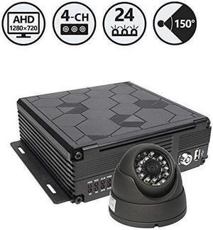 MobileMule RVS-6301, AHD 150° Dome Camera, Western Digital Hard Drive, 66ft Cable