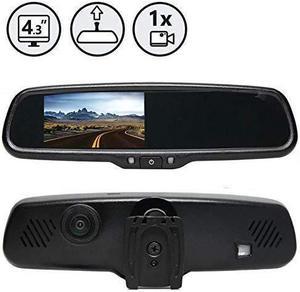 G-Series Rear View Replacement Mirror Monitor with Built-in Dash Camera