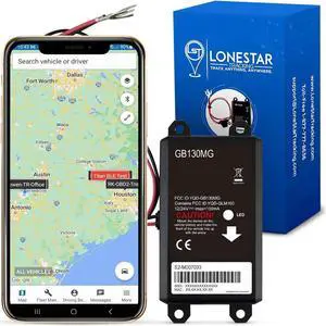 GB130 Wired GPS Tracker for Vehicles-4G/5G Cat M1, Virtual Ignition Detection 1600 Hz Accelerometer Waterproof Car GPS Tracker,Real-time GPS Tracker for Precise Monitoring & Security