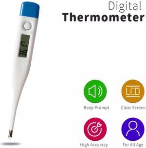 1pcs Personal Digital Oral Thermometer With Beeper for Baby/Adult (High Quality Accurate Reading) * Random Color