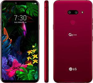 LG G8 ThinQ LM-G820U Cell Phone 128GB 6GB RAM 6.1" US Version Unlocked GSM Only - Carmine Red