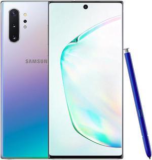  Samsung Galaxy Note 10+ Plus 4G Dual-SIM SM-N975F/DS 256GB (GSM  Only, No CDMA) Factory Unlocked 4G/LTE Smartphone - International Version  (Aura White) : Cell Phones & Accessories