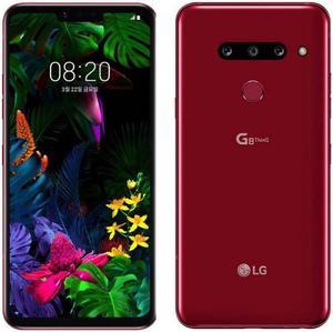 LG G8 ThinQ LM-G820N Cell Phone 128GB 6GB RAM 6.1" US Compatible Unlocked GSM Only - Carmine Red
