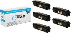 SuppliesMAX Compatible Replacement for Kyocera Mita FS-1018MFP/1020/118MFP/KM-1815/1820 Toner Cartridge (5/PK-7200 Page Yield) (TK-18H) (370PT5KM_5PK)