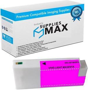 SuppliesMAX  Replacement for Stylus Pro 7700/7900/9700/9900/WT-7900 Light Magenta Wide Format Inkjet (350 ML) (T596600-US)