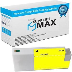SuppliesMAX  Replacement for Stylus Pro 7700/7900/9700/9900/WT-7900 Yellow Wide Format Inkjet (350 ML) (T642400)