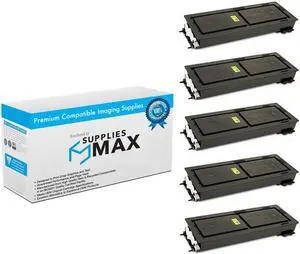 SuppliesMAX Compatible Replacement for Kyocera Mita KM-2540/KM-2560/KM-3040/KM-3060 Toner Cartridge (5/PK-20000 Page Yield) (TK-677) (1T02H00CS0_5PK)