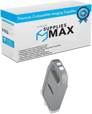 SuppliesMAX Compatible Replacement for Canon ImagePROGRAF PRO 2000/2100/4000/4100/4100S/6000/6100/6100S Blue Pigment High Yield Wide Format Inkjet (700ML) (0784C001) SuppliesMAX Compatible Replacement for Canon ImagePROGRAF PRO 2000/2100/4000/4100/4100S/6000/6100/6100S Blue Pigment High Yield Wide Format Inkjet (700ML) (0784C001)