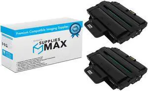 SuppliesMAX Compatible Replacement for Ricoh Aficio SP-3300D/SP-3300DN Toner Cartridge (2/PK-5000 Page Yield) (TYPE 3300A) (406212_2PK)