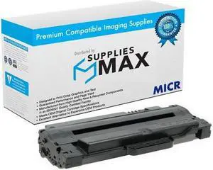 SuppliesMAX Compatible MICR Replacement for Samsung ML-1910/ML-1915/ML-2525W/ML-2540R/ML-2580N/SCX-4600/SCX-4623FN/SCX-4623FW/SF-650P Toner Cartridge (2500 Page Yield) (MLT-D105L) SuppliesMAX Compatible MICR Replacement for Samsung ML-1910/ML-1915/ML-2525W/ML-2540R/ML-2580N/SCX-4600/SCX-4623FN/SCX-4623FW/SF-650P Toner Cartridge (2500 Page Yield) (MLT-D105L)