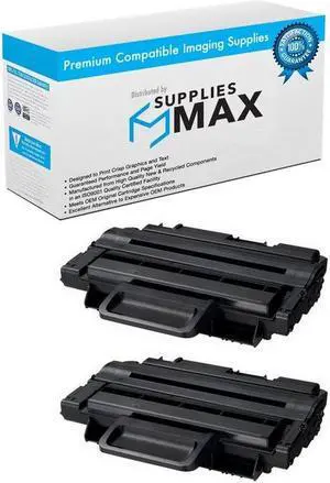 SuppliesMAX Compatible Replacement for Samsung ML-2450/ML-2850/ML-2851ND Toner Cartridge (2/PK-5000 Page Yield) (ML-P2850B) SuppliesMAX Compatible Replacement for Samsung ML-2450/ML-2850/ML-2851ND Toner Cartridge (2/PK-5000 Page Yield) (ML-P2850B)
