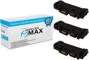 SuppliesMAX  Replacement for B205/B210/B215 Black High Yield Toner Cartridge (3/PK-3000 Page Yield) (106R04346_3PK)