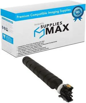 SuppliesMAX Compatible Replacement for Copystar CS-3252CI/CS-3253CI Black Toner Cartridge (25000 Page Yield) (TK-8339K) (1T02RL0NL0)