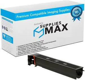 SuppliesMAX Compatible Replacement for Konica Minolta bizhub 552/bizhub 652 Black Toner Cartridge (37500 Page Yield) (TN-618K)