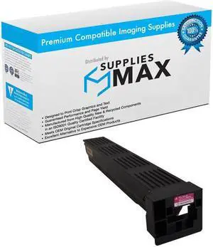 SuppliesMAX Compatible Replacement for Konica Minolta bizhub C654/C654e/C754/C754e Magenta Toner Cartridge (31500 Page Yield) (TN-711M)