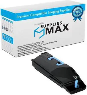 SuppliesMAX Compatible Replacement for Kyocera Mita FS-C8500DN Black Toner Cartridge (25000 Page Yield) (TK-882K) (1T02KA0US0)