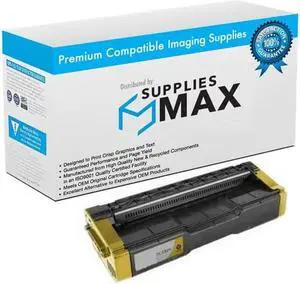 SuppliesMAX Compatible Replacement for Kyocera Mita FS-C1020MFP Yellow Toner Cartridge (6000 Page Yield) (TK-152Y) (1T05JKAUS0)