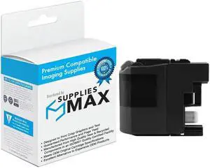 SuppliesMAX Compatible Replacement for Brother MFC-J5320DW/J5520DW/J5620DW/J5625DW/J5720DW Black Extra High Yield Inkjet (2400 Page Yield) (LC-209BK)