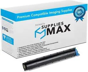 SuppliesMAX Compatible Replacement for Okidata B2200/B200N/B2400/B2400N Toner Cartridge (2000 Page Yield) (43640301)