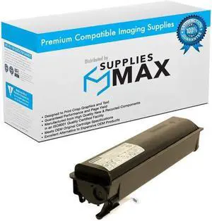 SuppliesMAX Compatible Replacement for Toshiba e-STUDIO 181/182/211/212/242 Black Toner Cartridge (24500 Page Yield) (6AJ0000061)