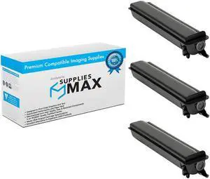 SuppliesMAX Compatible Replacement for Toshiba e-STUDIO 207L/257/307/307G/357/457/507/507G Toner Cartridge (3/PK-36600 Page Yield) (6AJ00000115_3PK)