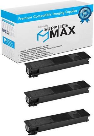 SuppliesMAX Compatible Replacement for Toshiba e-STUDIO 2555C/3055C/3555C/4555C/5055C Black Toner Cartridge (3/PK-32000 Page Yield) (6AJ00000224_3PK)