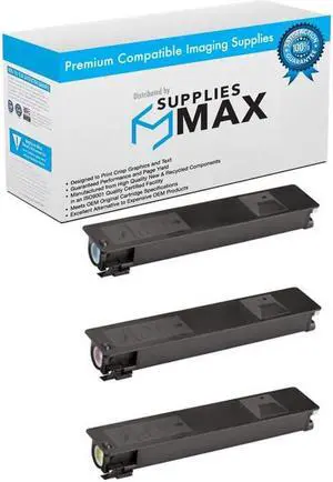 SuppliesMAX Compatible Replacement for Toshiba e-STUDIO 2555C/3055C/3555C/4555C/5055C Toner Cartridge Combo Pack (C/M/Y) (T-FC50ECMY)