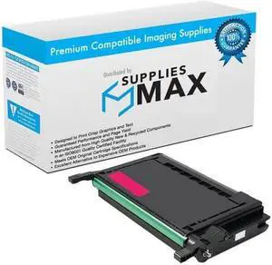 SuppliesMAX Compatible Replacement for DPCCLP600M Magenta Toner Cartridge (4000 Page Yield) - Replacement to Samsung CLP-M600A