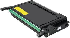 SuppliesMAX Compatible Replacement for CTGCLP600Y Yellow Toner Cartridge (4000 Page Yield) - Replacement to Samsung CLP-Y600A