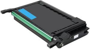 SuppliesMAX Compatible Replacement for CTGCLP600C Cyan Toner Cartridge (4000 Page Yield) - Replacement to Samsung CLP-C600A