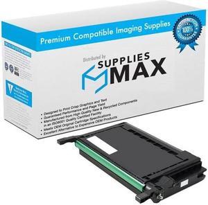 SuppliesMAX Compatible Replacement for CTGCLP600B Black Toner Cartridge (4000 Page Yield) - Replacement to Samsung CLP-K600A