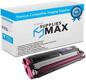 SuppliesMAX Compatible Replacement for QMS Magicolor 2300DL/2300W/2350EN Magenta Toner Cartridge (4500 Page Yield) (1710517-003)
