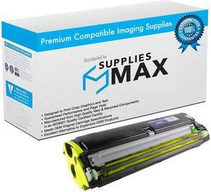 SuppliesMAX Compatible Replacement for QMS Magciolor 2300/2350 Yellow Toner Cartridge (4500 Page Yield) (1710517-006)