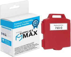 SuppliesMAX Compatible Replacement for CTG300R Red Postage Meter Inkjet - Replacement to Pitney Bowes 765-0