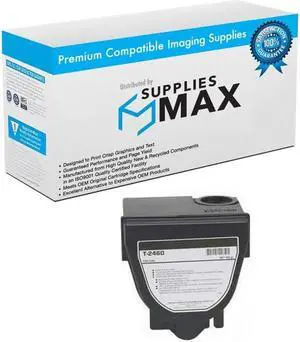 SuppliesMAX Compatible Replacement for Image Excellence CTGT2460 Toner Cartridge (300 Grams-10000 Page Yield) - Replacement to Toshiba T-2460