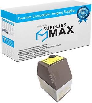 SuppliesMAX Compatible Replacement for Lanier LD325C/LD328C/LD335C/LD345C/LD355C Yellow Toner Cartridge (200 Grams-10000 Page Yield) (TYPE R1) (888345A)