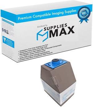 SuppliesMAX Compatible Replacement for Gestetner Corp DSC-428/DSC-435/DSC-445 Cyan Toner Cartridge (200 Grams-10000 Page Yield) (TYPE R1) (88847)