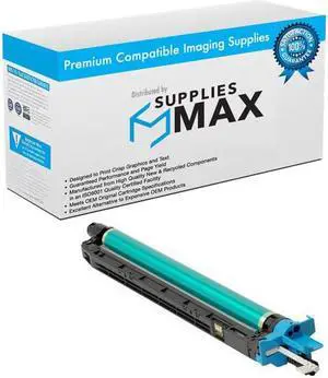 SuppliesMAX Compatible Replacement for Konica Minolta bizhub C224/284/364/454/554e Cyan Drum Unit (75000 Page Yield) (DR-512C) - Drum Sold Individually