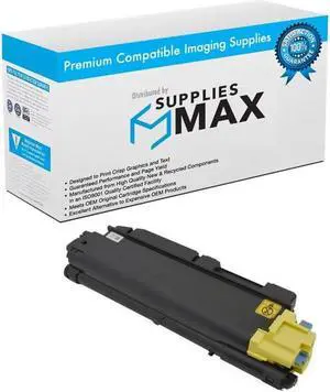 SuppliesMAX Compatible Replacement for Kyocera Mita ECOSYS P7240cdn Yellow Toner Cartridge (13000 Page Yield) (TK-5292Y) (1T02TXANL0)