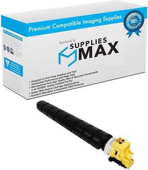 SuppliesMAX Compatible Replacement for Copystar CS-2552CI/CS-2553CI Yellow Toner Cartridge (12000 Page Yield) (TK-8349Y) (1T02LTACS0)