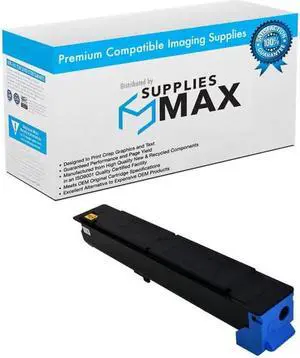 SuppliesMAX Compatible Replacement for Copystar CS-356CI/CS-358CI Cyan Toner Cartridge (12000 Page Yield) (TK-5209C) (1T02R5CNL0)